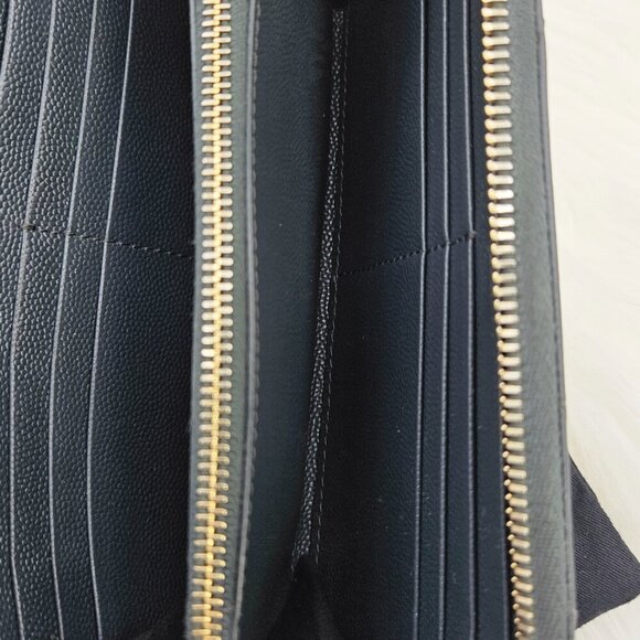 Saint Laurent  Cassandre Matelassé Zip Around Wallet - Picture 9 of 17